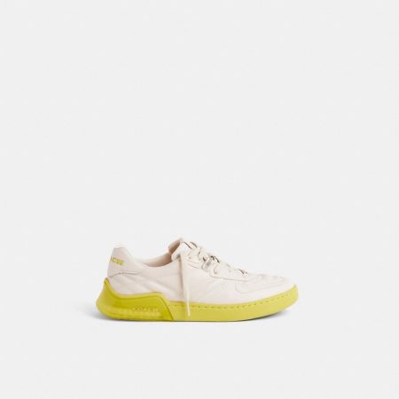 Coach Restored Citysole Court Sneaker - Preorder — Chalk/Keylime