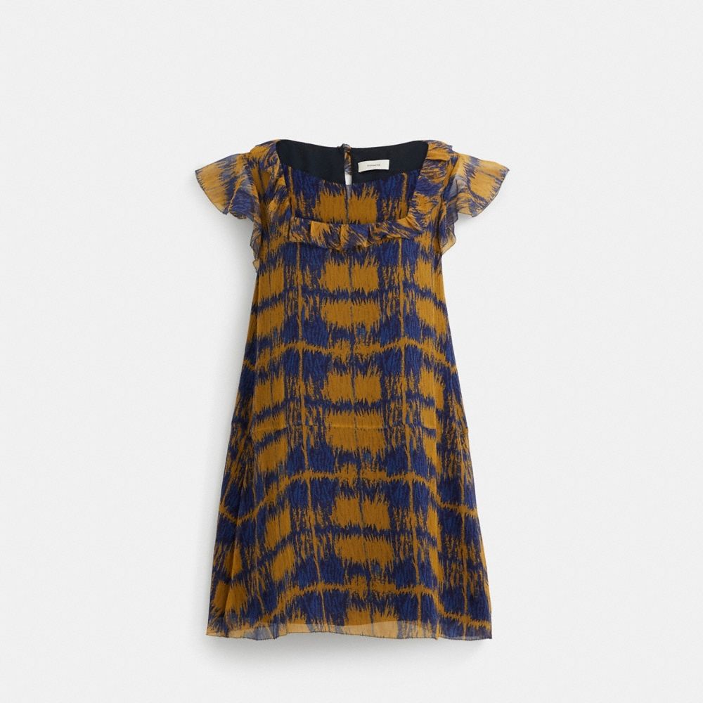 Coach Restored Plaid Mini Dress - Preorder