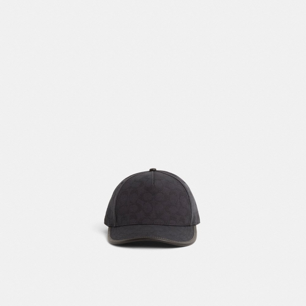 Coach Outlet Restored Signature Jacquard Canvas Baseball Hat - Preorder