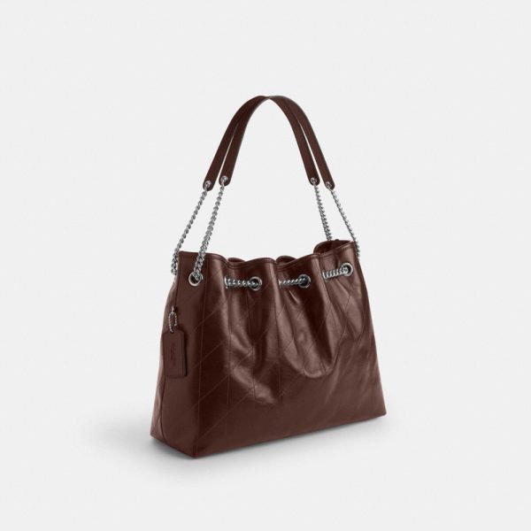 Coach Outlet Evelyn Shoulder Bag With Quilting - Preorder