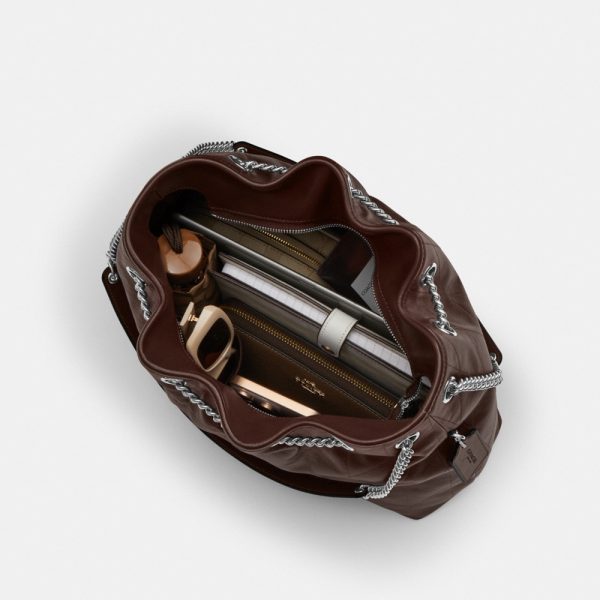 Coach Outlet Evelyn Shoulder Bag With Quilting - Preorder