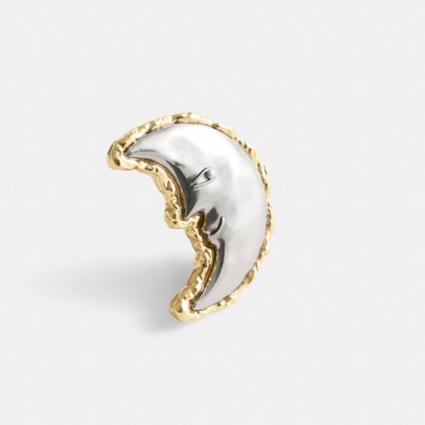 Coach Moon Earring - Preorder