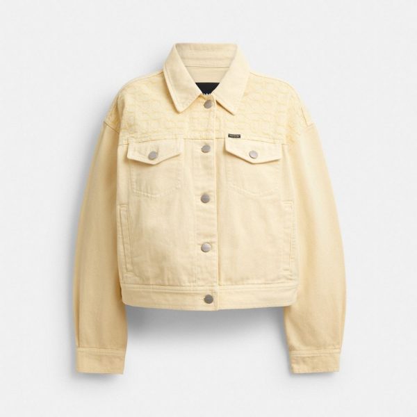Coach Outlet Garment Dyed Denim Jacket - Preorder