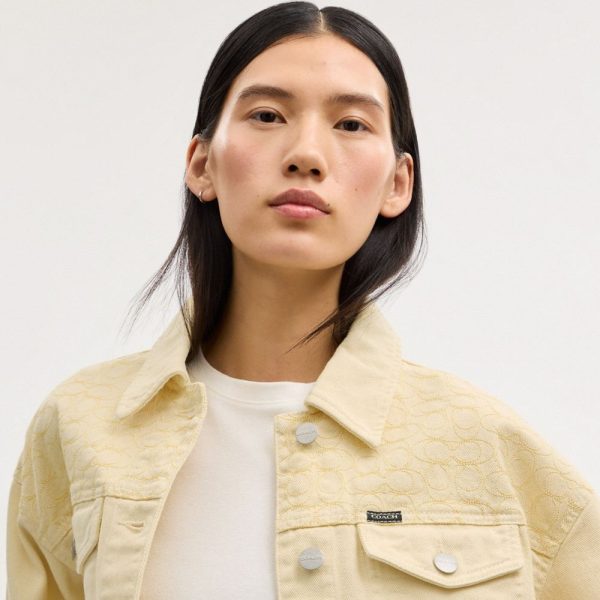 Coach Outlet Garment Dyed Denim Jacket - Preorder