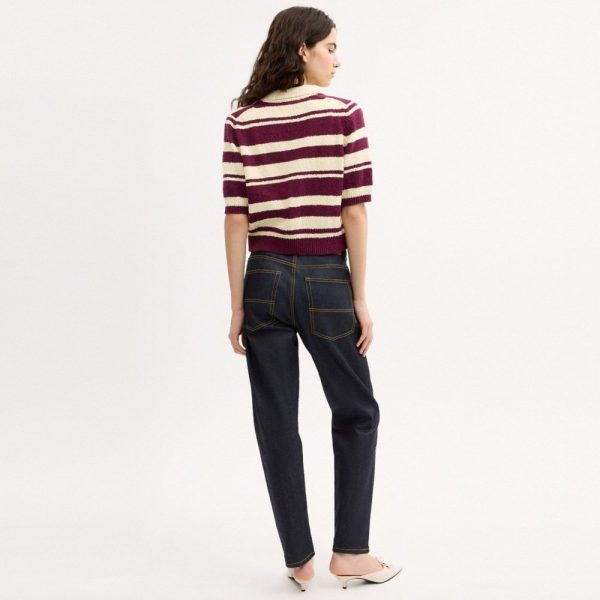 Coach Outlet Striped Knit Polo - Preorder
