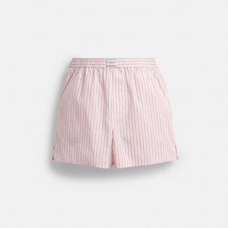 Coach Outlet Boxer Shorts - Preorder — Pink/Multi