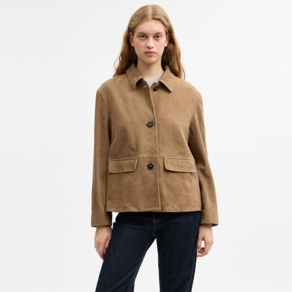 Coach Outlet Suede Coat - Preorder