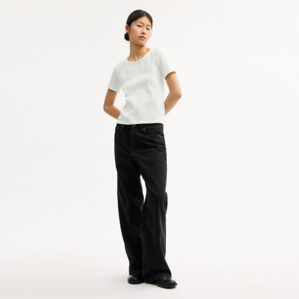 Coach Outlet Pointelle T-Shirt - Preorder