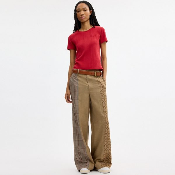 Coach Outlet Pointelle T-Shirt - Preorder
