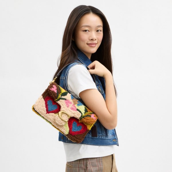 Coach Tabby Shoulder Bag 26 With American Craft Tuft - Preorder
