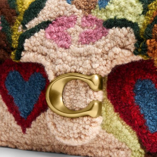 Coach Tabby Shoulder Bag 26 With American Craft Tuft - Preorder