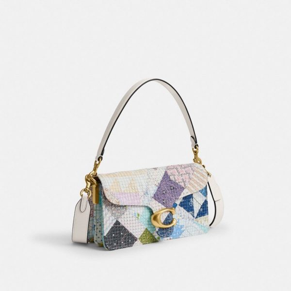 Coach Tabby Shoulder Bag 26 With American Craft Quilting - Preorder