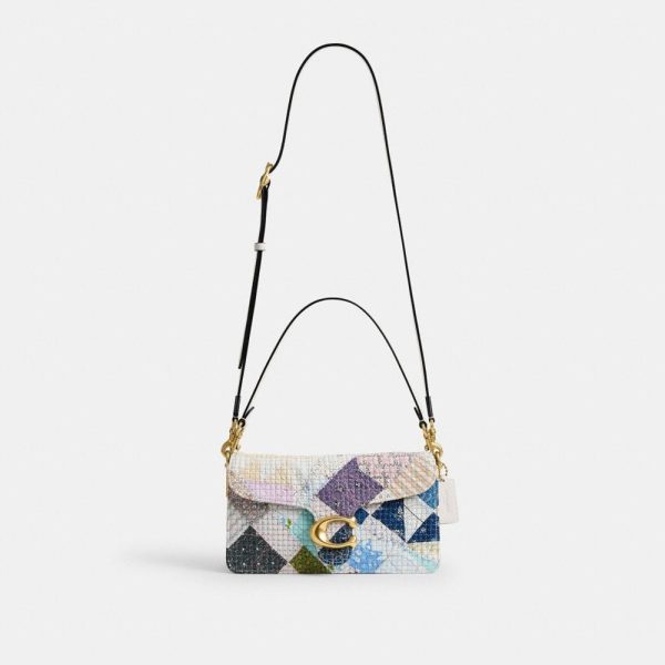 Coach Tabby Shoulder Bag 26 With American Craft Quilting - Preorder