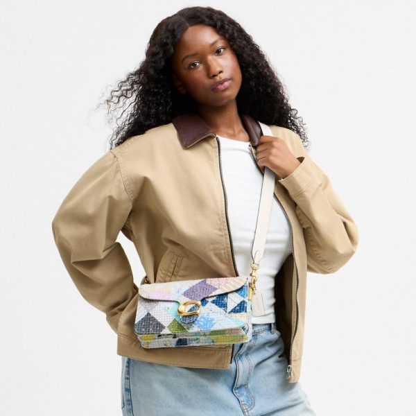 Coach Tabby Shoulder Bag 26 With American Craft Quilting - Preorder