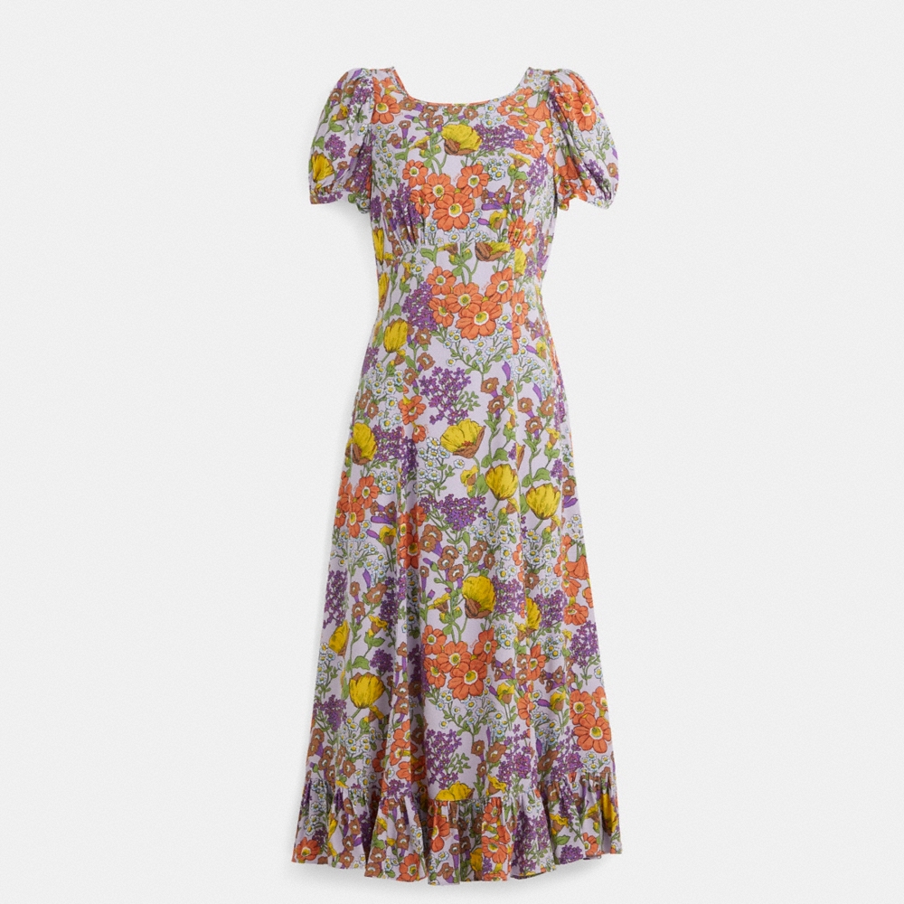 Coach Restored Floral Midi Dress - Preorder