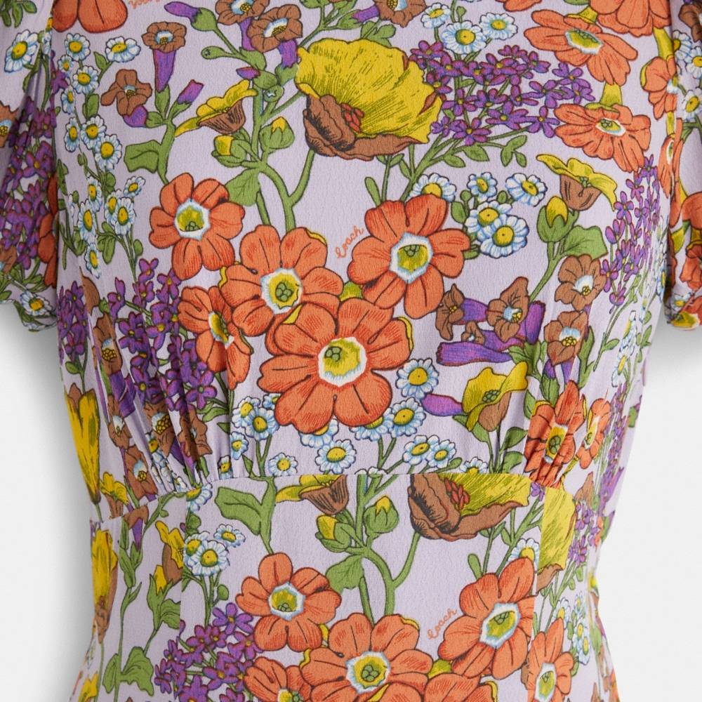 Coach Restored Floral Midi Dress - Preorder