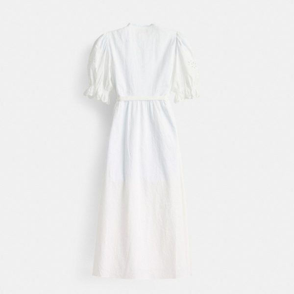 Coach Restored Broderie Anglaise Wrap Dress - Preorder