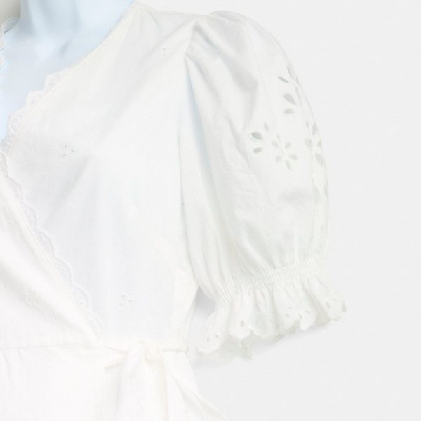 Coach Restored Broderie Anglaise Wrap Dress - Preorder