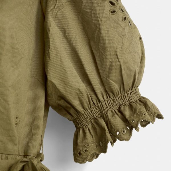 Coach Restored Broderie Anglaise Wrap Dress - Preorder