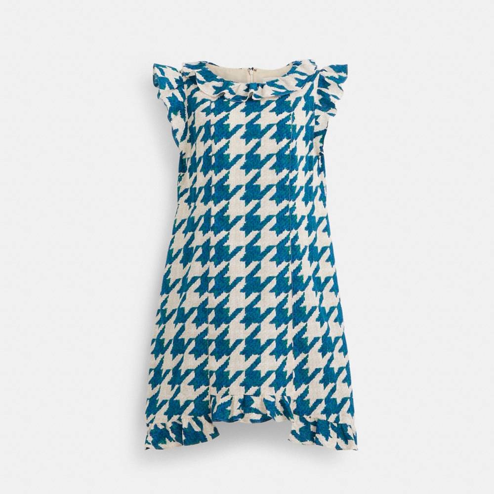 Coach Restored Printed Mid-Length Ruffle Dress - Preorder