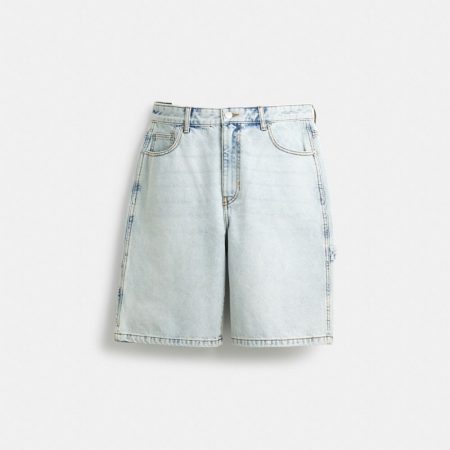 Coach Outlet Signature Denim Shorts - Preorder — East River Wash