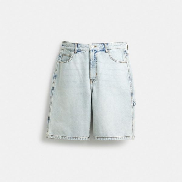 Coach Outlet Signature Denim Shorts - Preorder