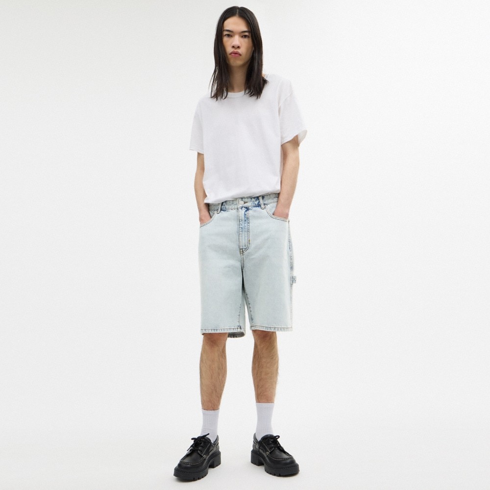 Coach Outlet Signature Denim Shorts - Preorder