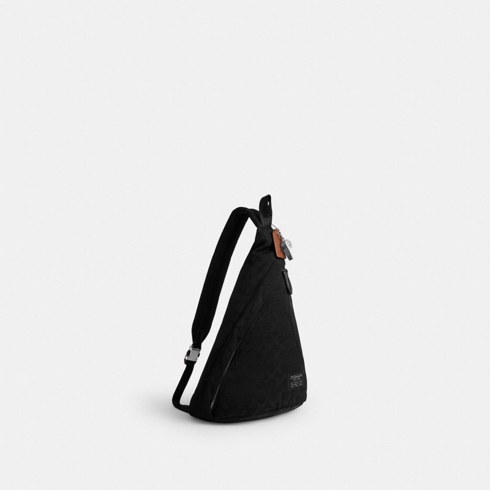 Coach Outlet Lachlan Sling In Signature Nylon - Preorder