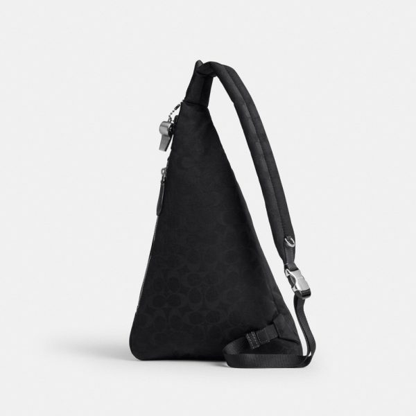 Coach Outlet Lachlan Sling In Signature Nylon - Preorder