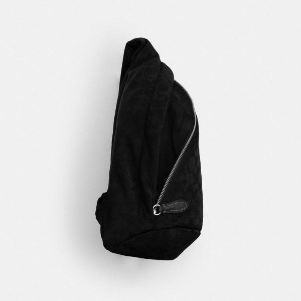 Coach Outlet Lachlan Sling In Signature Nylon - Preorder