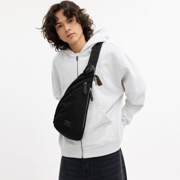 Coach Outlet Lachlan Sling In Signature Nylon - Preorder