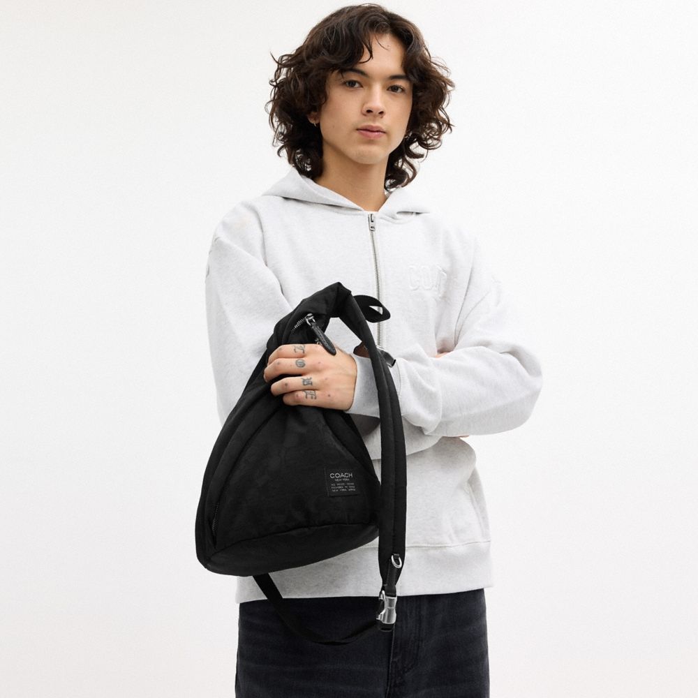 Coach Outlet Lachlan Sling In Signature Nylon - Preorder