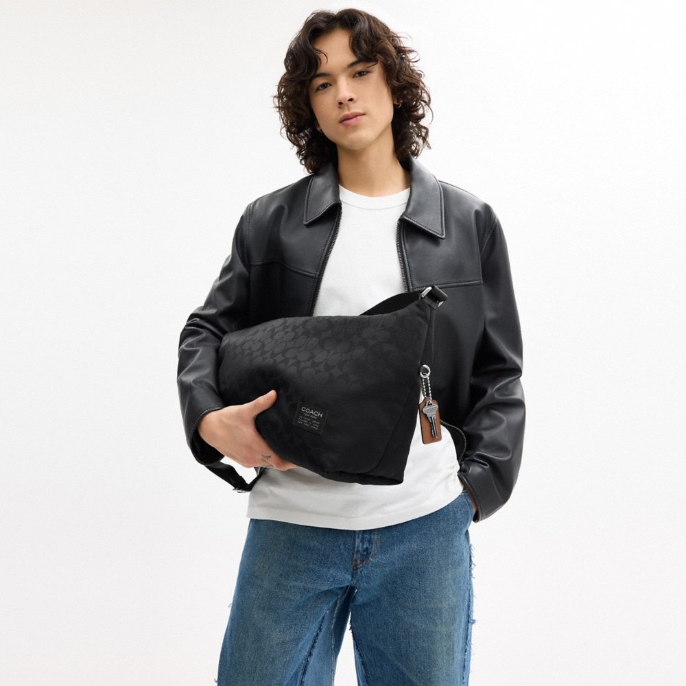 Coach Outlet Leo Crossbody In Signature Nylon - Preorder