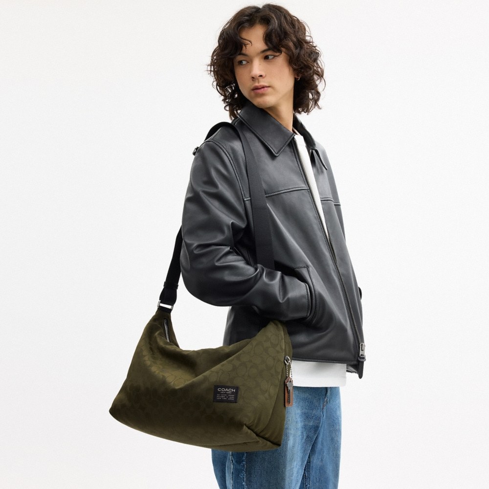 Coach Outlet Leo Crossbody In Signature Nylon - Preorder