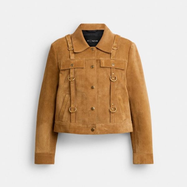 Coach Outlet Coach | Brain Dead Suede Strap Jacket - Preorder