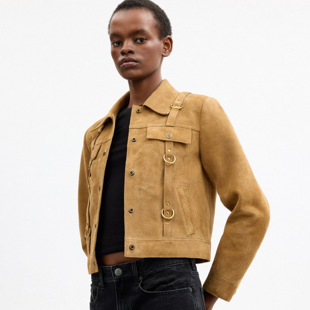 Coach Outlet Coach | Brain Dead Suede Strap Jacket - Preorder