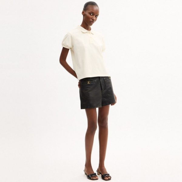 Coach Outlet Loved Leather Heritage C Shorts - Preorder