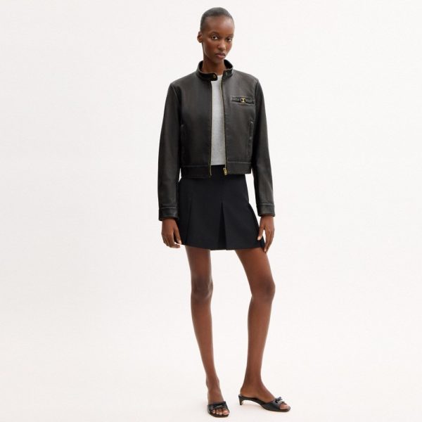Coach Outlet Loved Leather Heritage C Racer Jacket - Preorder