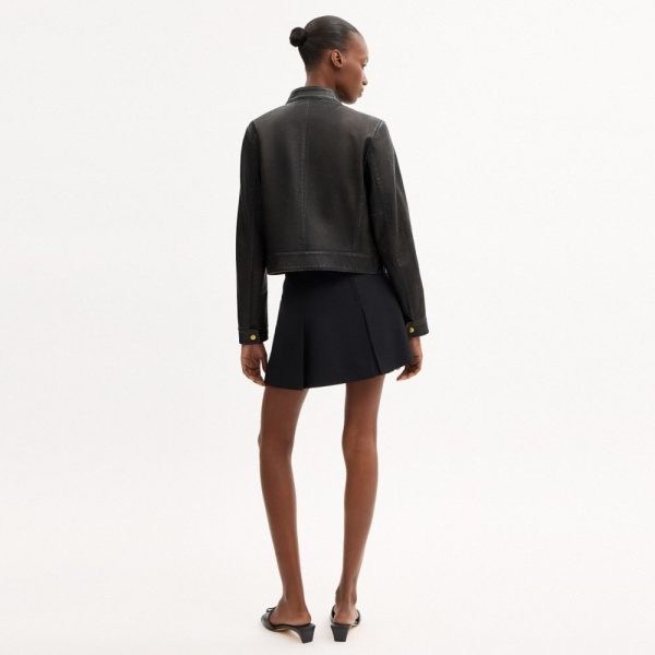 Coach Outlet Loved Leather Heritage C Racer Jacket - Preorder