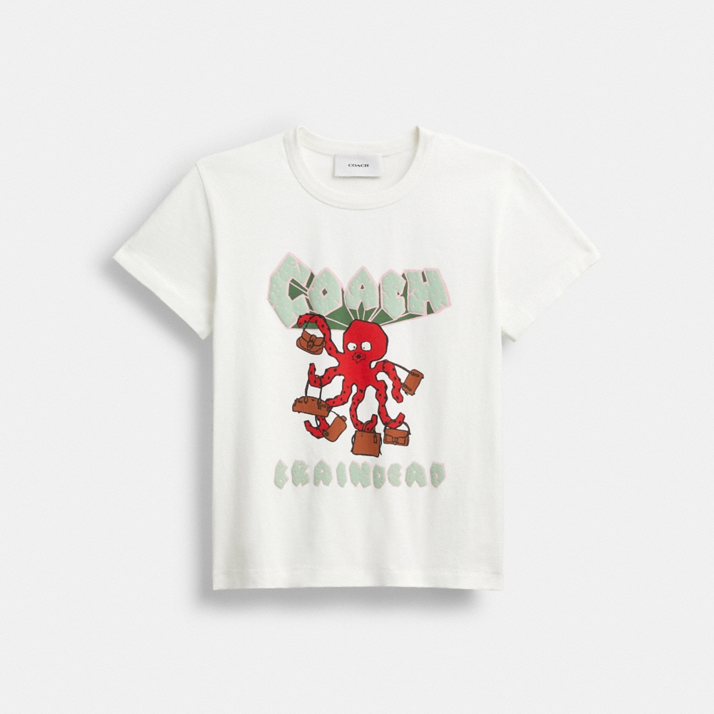 Coach Outlet Coach | Brain Dead Octopus 90s T-Shirt - Preorder