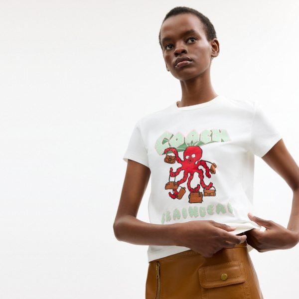 Coach Outlet Coach | Brain Dead Octopus 90s T-Shirt - Preorder