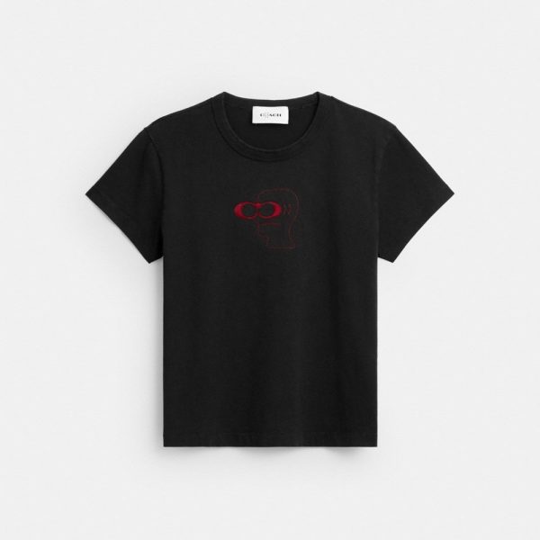 Coach Outlet Coach | Brain Dead 90s T-Shirt In Organic Cotton - Preorder