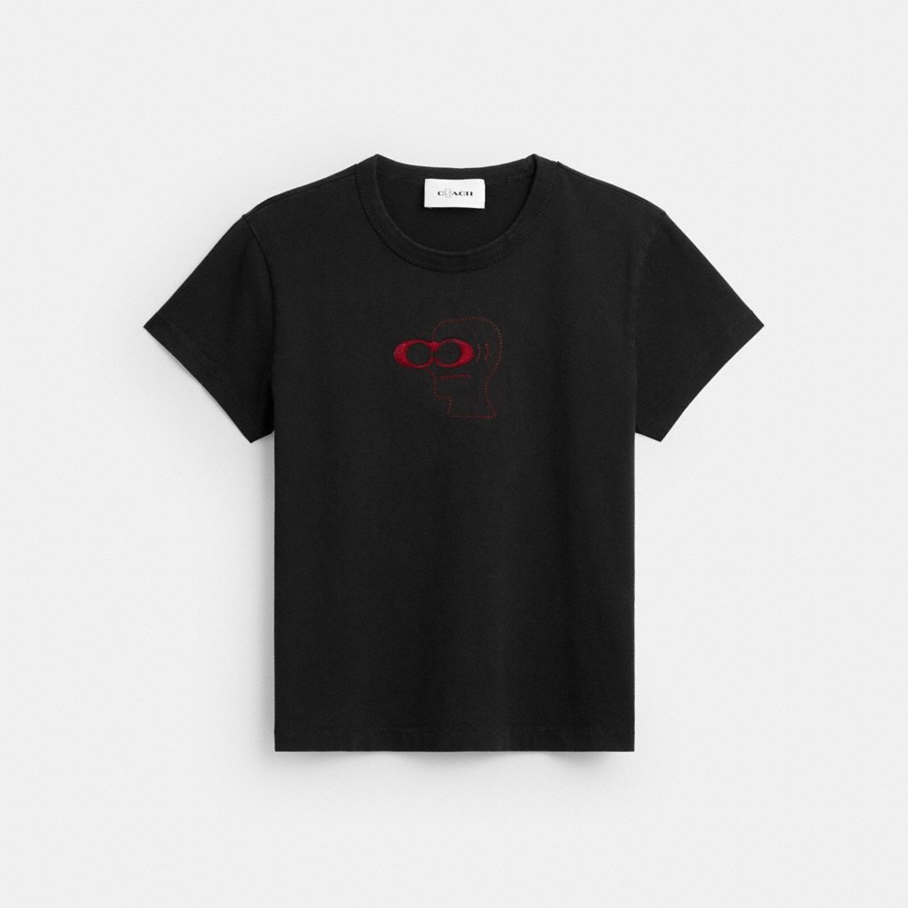 Coach Outlet Coach | Brain Dead 90s T-Shirt In Organic Cotton - Preorder