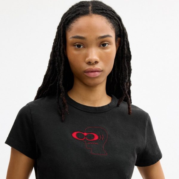 Coach Outlet Coach | Brain Dead 90s T-Shirt In Organic Cotton - Preorder