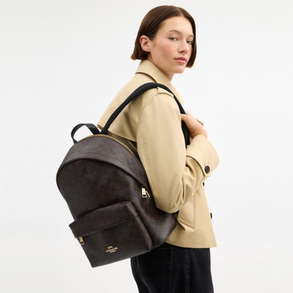 Coach Outlet Taylor Small Backpack In Signature Canvas - Preorder
