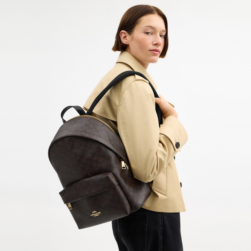 Coach Outlet Taylor Small Backpack In Signature Canvas - Preorder