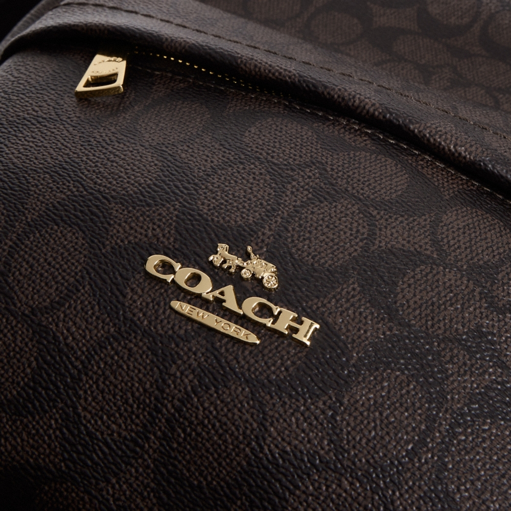 Coach Outlet Taylor Small Backpack In Signature Canvas - Preorder