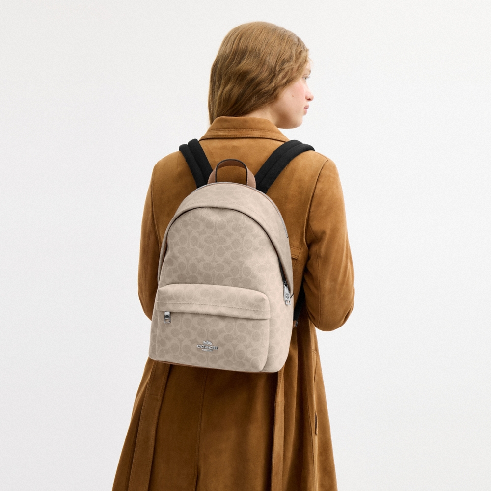 Coach Outlet Taylor Small Backpack In Signature Canvas - Preorder