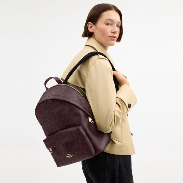 Coach Outlet Taylor Small Backpack In Signature Canvas - Preorder