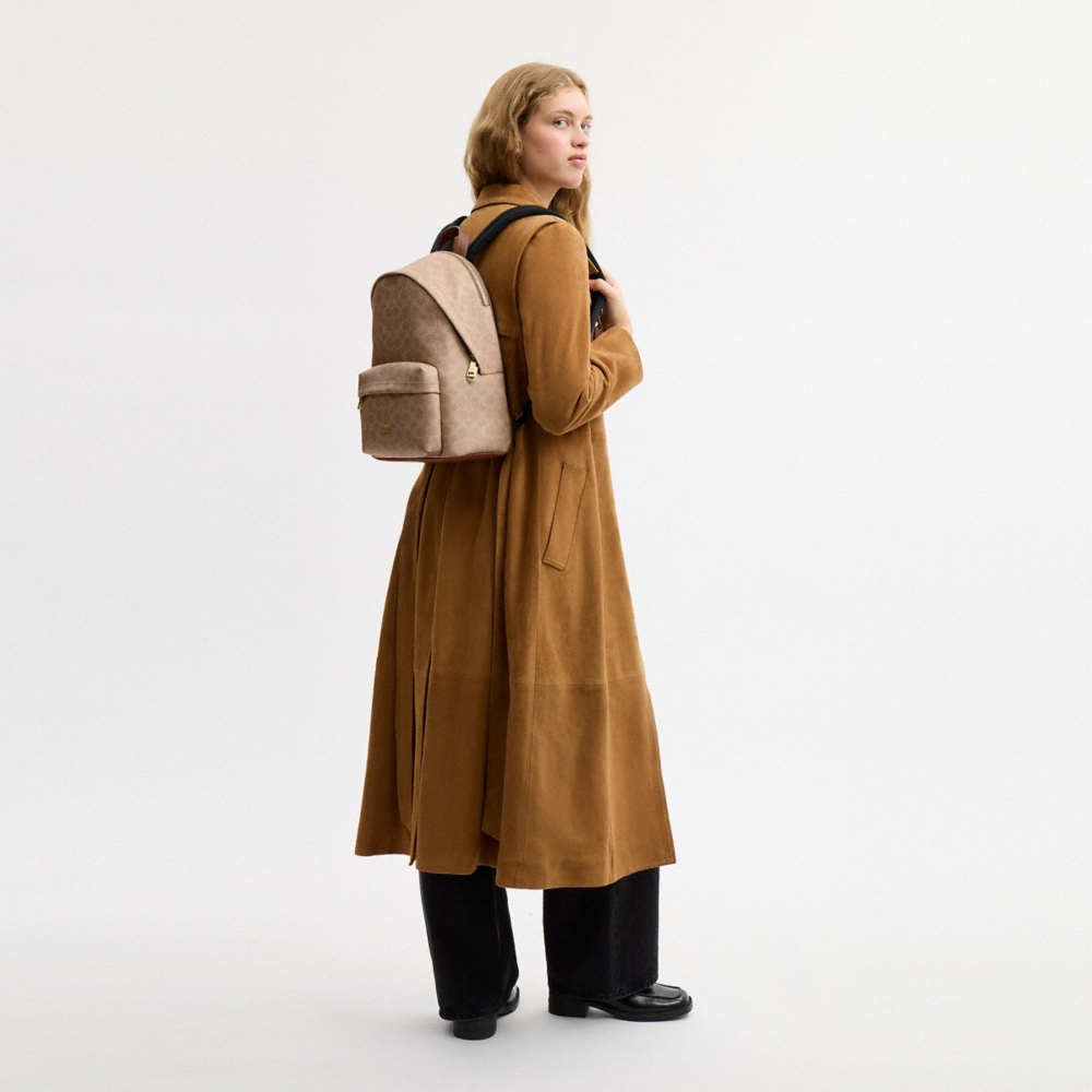 Coach Outlet Taylor Small Backpack In Signature Canvas - Preorder